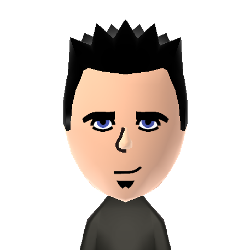 RZK Mii character: Guitarist from the famous German band Rammstein.