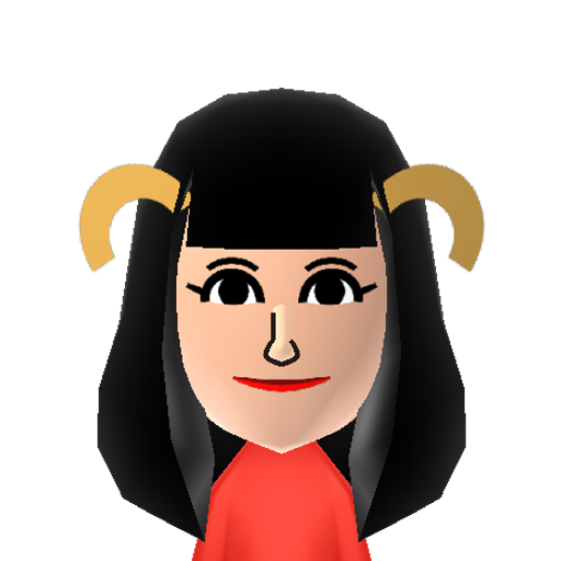 Aradia Mii character preview