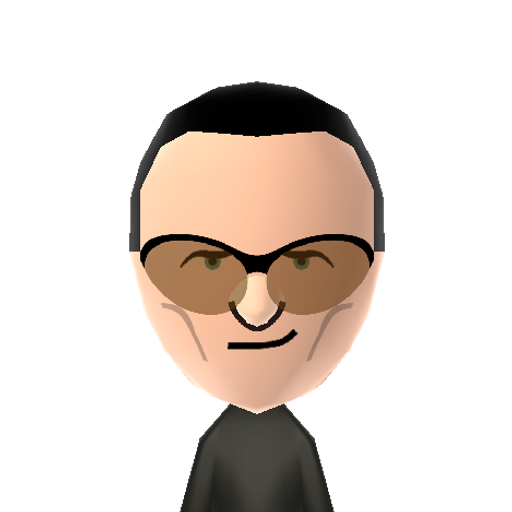 Bono Mii character: Irish lead singer from the band U2 and political and social activist.