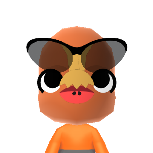 5thgenPkmn Mii character: The fire starter from the generation 5 Pokemon games.
