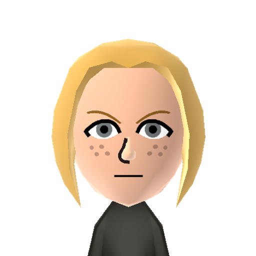 Saber Mii character preview