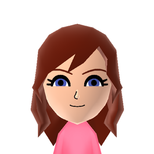 Kairi Mii character preview