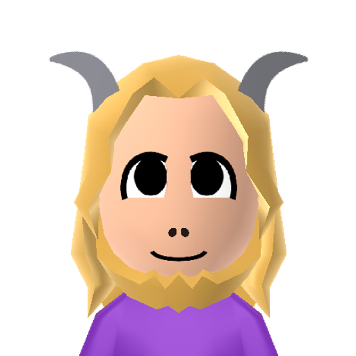 Asgore Mii character preview