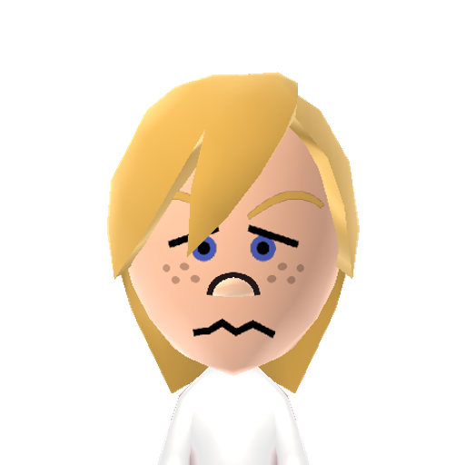 NINTENDO Mii character: A Mii found in unused WaraWara files