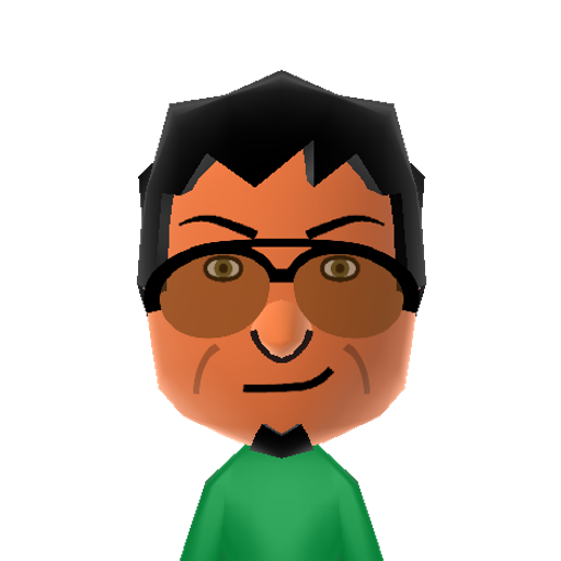 Rin Mii character: from Custom CPU Mii (Pack 1) QR Codes [@jere_asikainen]