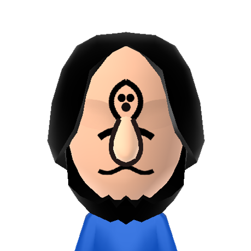   Mii character: A Mii uploaded to Check Mii Out Channel (WiiLInk)