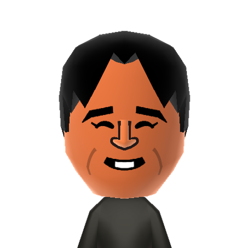 なかた　ボタン Mii character: A Mii from Yoshimoto Comedians