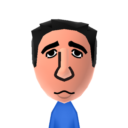 Ross Mii character preview