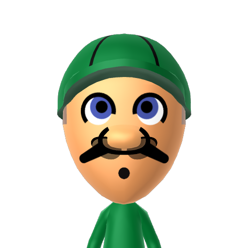 ? Mii character: A Mii uploaded to Check Mii Out Channel (WiiLInk)