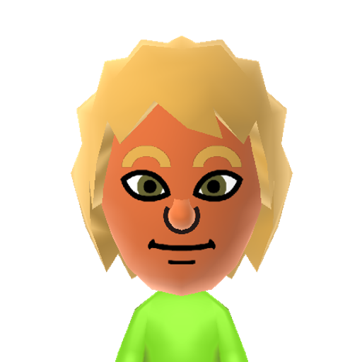 NINTENDO Mii character: a Default WaraWara Plaza Mii