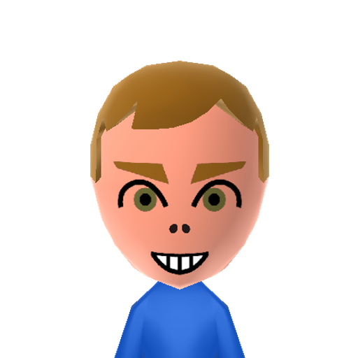 Micah Mii character: Custom Mii character for Wii Sports Archipelago, a mod for Wii Sports Resort