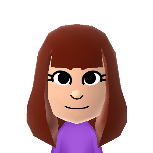 Starfire Mii character: From the "Teen Titans" cartoon.