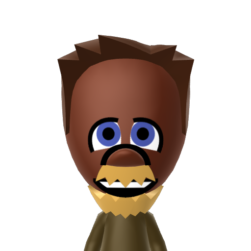 Banjo Mii character: a Mii used in Mii Fighter QR Codes Series / Custom Mii Fighter Versus