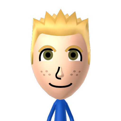 ? Mii character: A Mii uploaded to Check Mii Out Channel (WiiLInk)