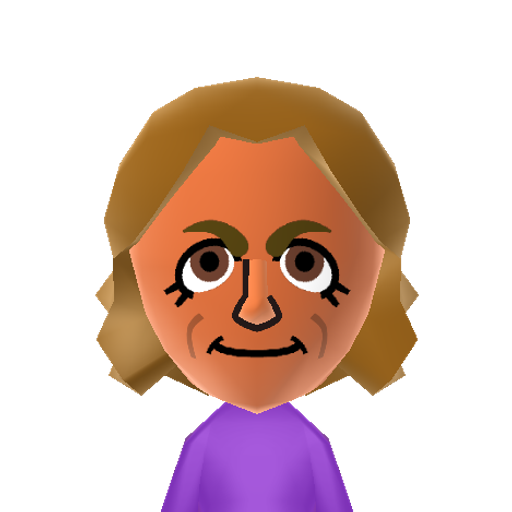 Monica Mii character: A Mii made for, but goes unused in Wii Sports Club Resort, a Mod for Wii Sports Resort.