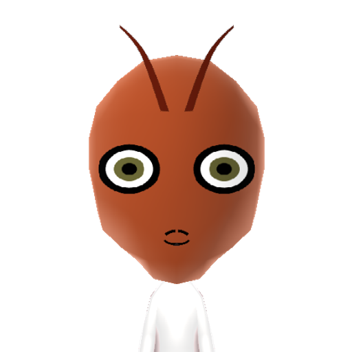 Cockroach Mii character: A insect scientest from "Monsters vs. Aliens".