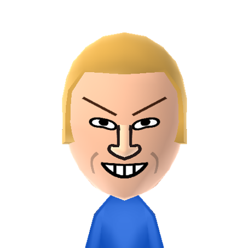 Beavis Mii character preview