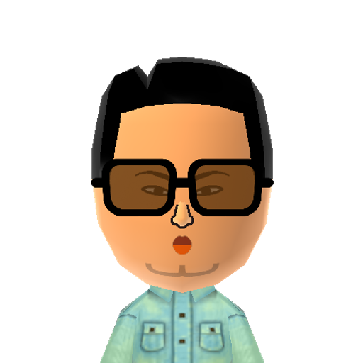 Jong-il Mii character: I feel like the kim jong-un mii i made is a pretty good likeness if anyone wants to use him.