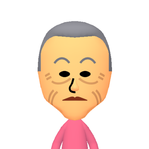 no name Mii character: This Mii is from the Switch SDK as a SampleDB Mii.