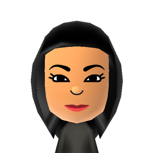 Allie Mii character preview