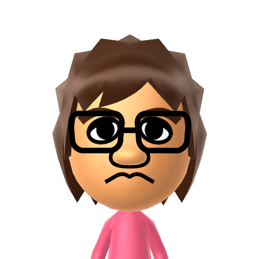 엎에엑엔엘엠엡엣엥여 Mii character: This is a Mii for testing Mii nicknames.