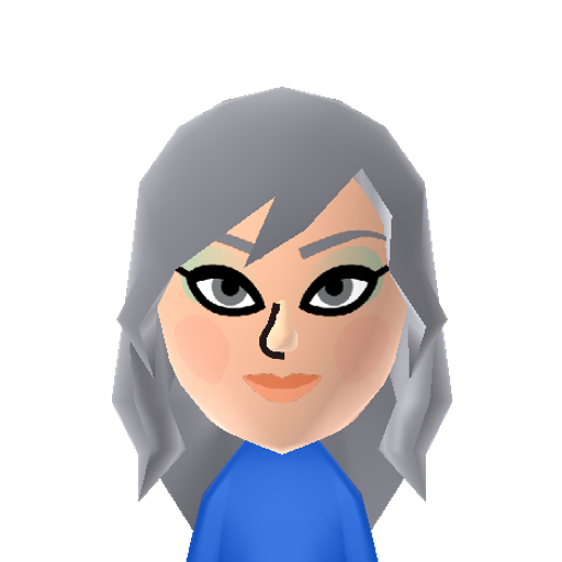 Mii Moon Mii character: This is Mii Moon. The Great Demigoddess Queen of the Moon, Night, and Sleep, in Animazy. She is the wife of Sol, mother of Mii Dawn and Mii Hell, and adoptive mother of Mii Summer, Mii Winter, and Melissa.