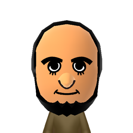 Basil Mii character preview