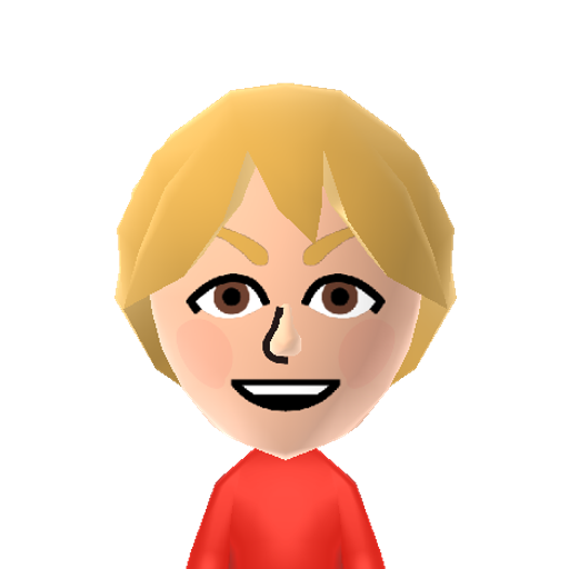 Michael Mii character: A Mii used for Nintendo Network ID Michaelland by Michael.