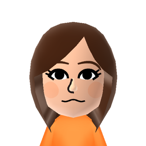 Amber Mii character preview