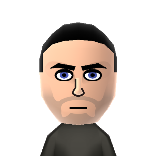 Shepard Mii character preview