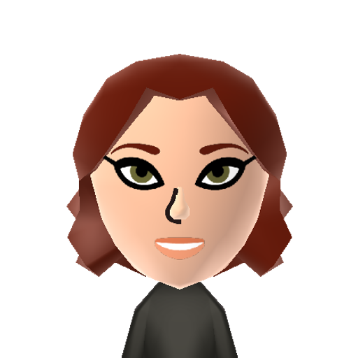 Natasha Mii character preview