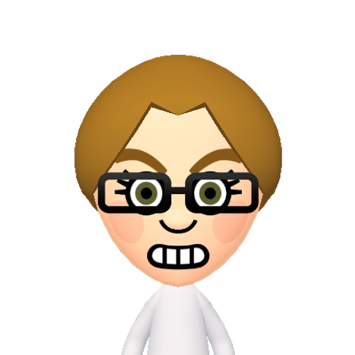 no name Mii character: This Mii is from the Switch SDK as a SampleDB Mii.
