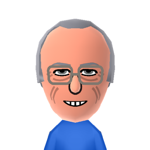 Bernie Mii character: Bernard "Bernie" Sanders is an American politician and the junior United States senator from Vermont. He is a candidate for the Democratic nomination for President of the United States in the 2016 election.