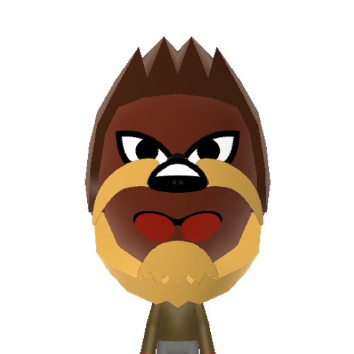 Taz Mii character preview