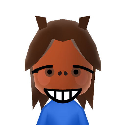 evilVillai Mii character: An "evil" Mii made by DeepSeek