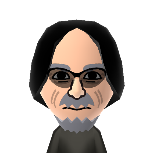 FredFHRITP Mii character: This guy is seen all over Facebook and youtube for interrupting newscasters and shouting a particular phrase...