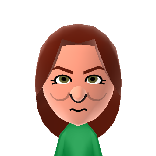 Catelyn S. Mii character: From "Game of Thrones". Played by Michelle Fairley.