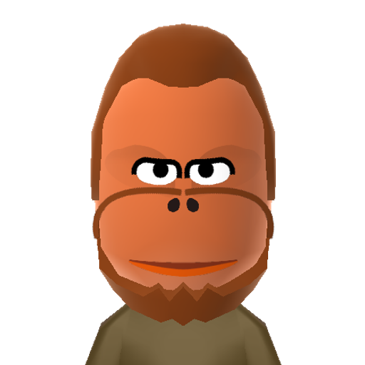 DK Mii character preview