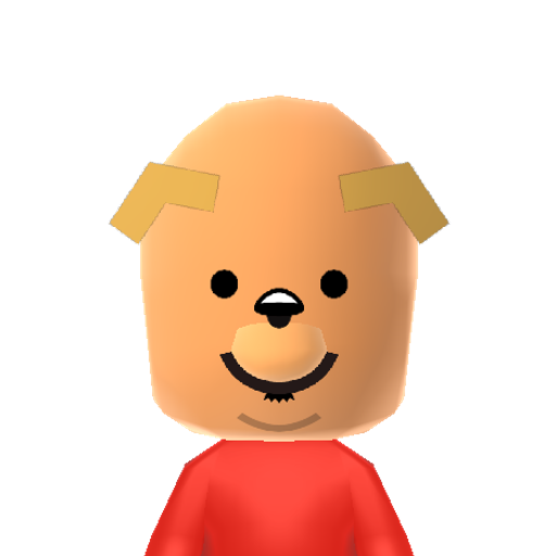 Pooh Bear Mii character preview