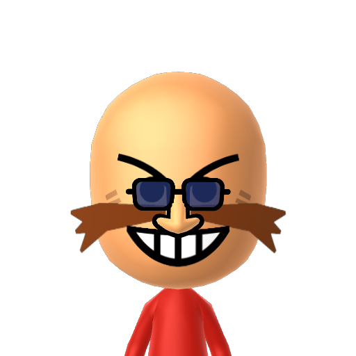 Eggman Mii character: These are extracted and derived from the Mii Central Miis from the 3DS Miitopia.