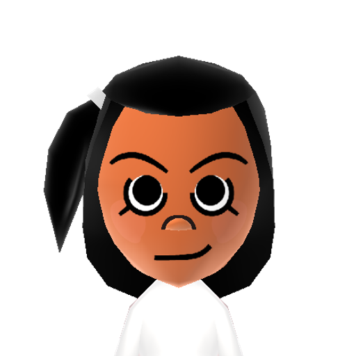 NINTENDO Mii character: A Mii found in unused WaraWara files