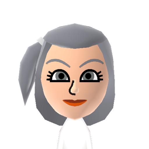 White Mage Mii character: One of the characters from the "Final Fantasy" series.