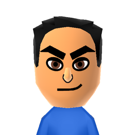 JackieChan Mii character preview