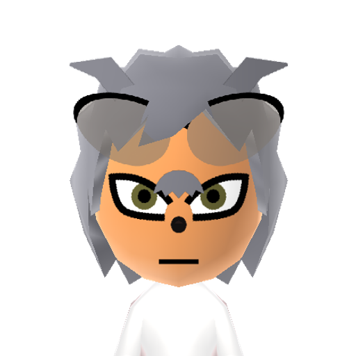 Silver Mii character preview