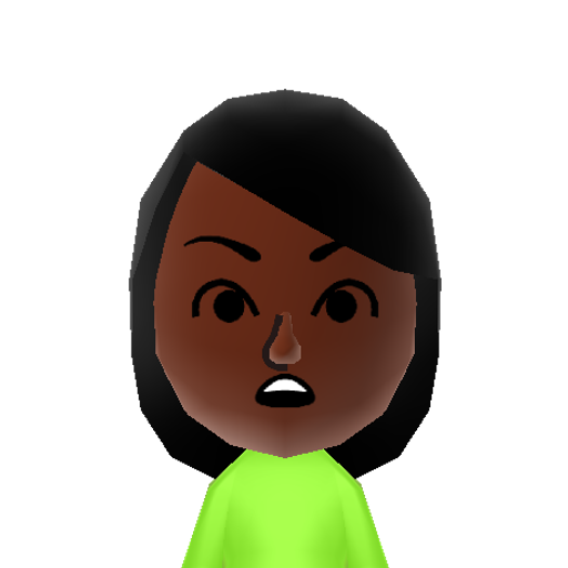 no name Mii character: A Mii from Dillon's Dead-Heat Breakers