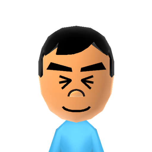 Bodhi Mii character: Custom Mii character for Wii Sports Archipelago, a mod for Wii Sports Resort