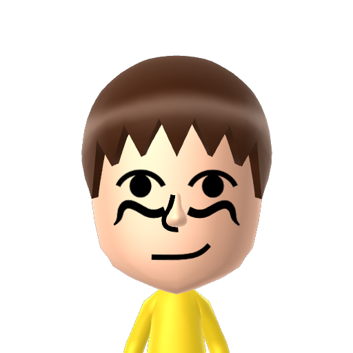 ? Mii character: A Mii uploaded to Check Mii Out Channel (WiiLInk)