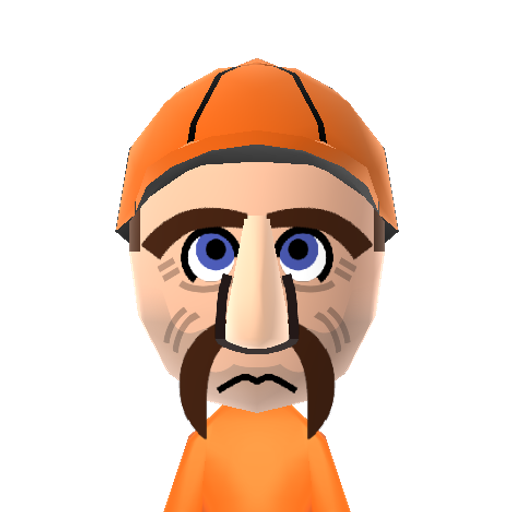 Sponge Mii character: The third Mario brother, thought up by Vinny of Vinesauce fame during a Super Mario Brothers stream. His large mustache has the power to suck up sadness.
