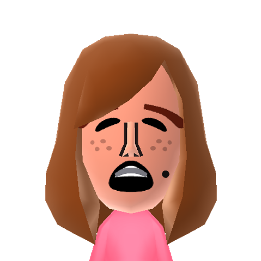 Sue Heck Mii character: The middle child on "The Middle". Played by Eden Sher.