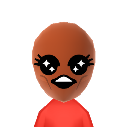 C.H.A.D. Mii character: From the indie game "The Binding of Isaac". Chub's cuter, alternate form. He just wants to give Isaac all of his love.